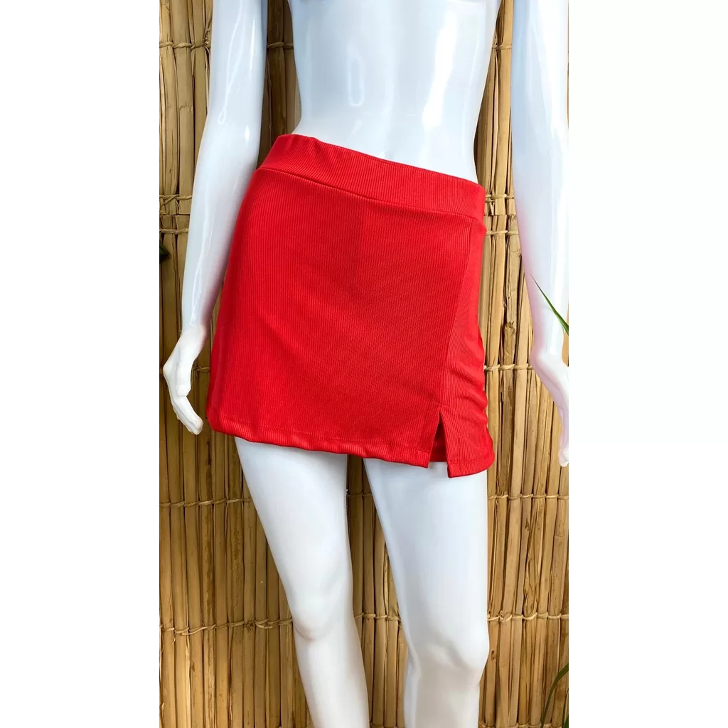 Short Saia Com Pequena Fenda Lateral – Envio Imediato – SSH7
