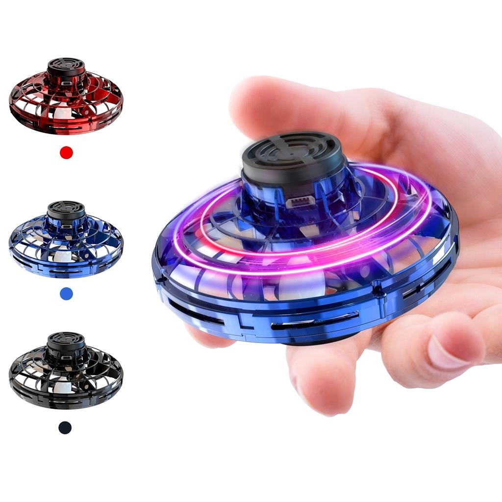 Bolinha Que Voa E Volta Com Luzes Brinquedo Drone Spinner – Art Brink