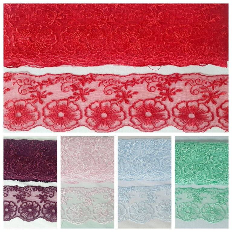 Renda De Tule CRL01 – Por Metro