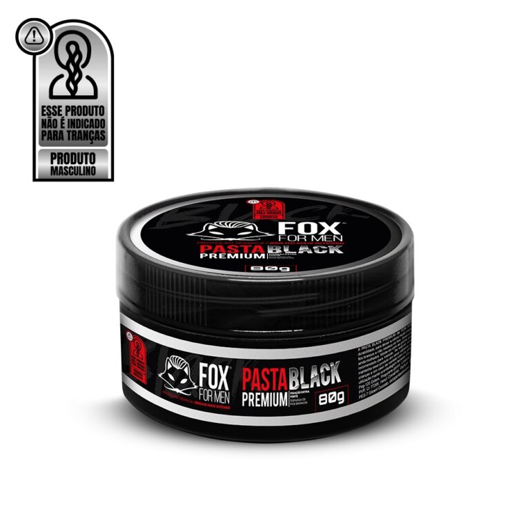 PASTA EFEITO BLACK  80G – FOX FOR MEN