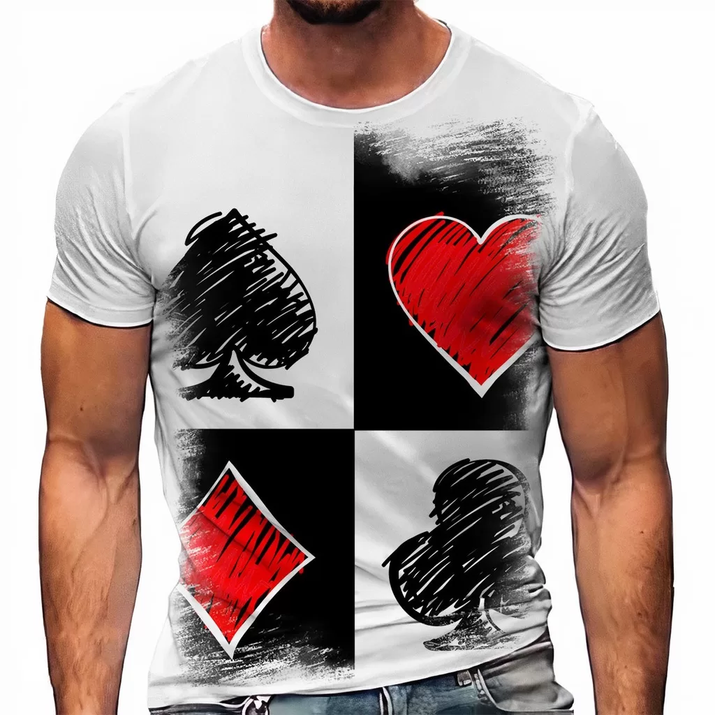 Camiseta Jogo Baralho Cartas Nipes 200-5 A