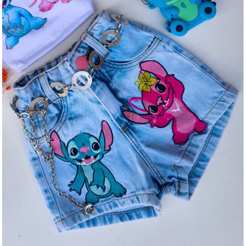shorts  jeans menina/shorts infantil/short menina/roupa infantil