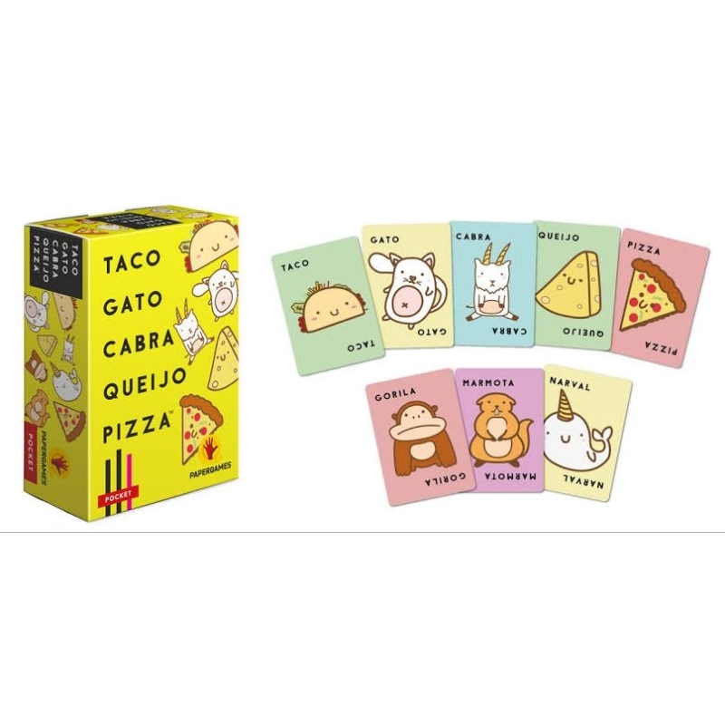Taco Gato Cabra Queijo Pizza – JOGO IMPRESSO