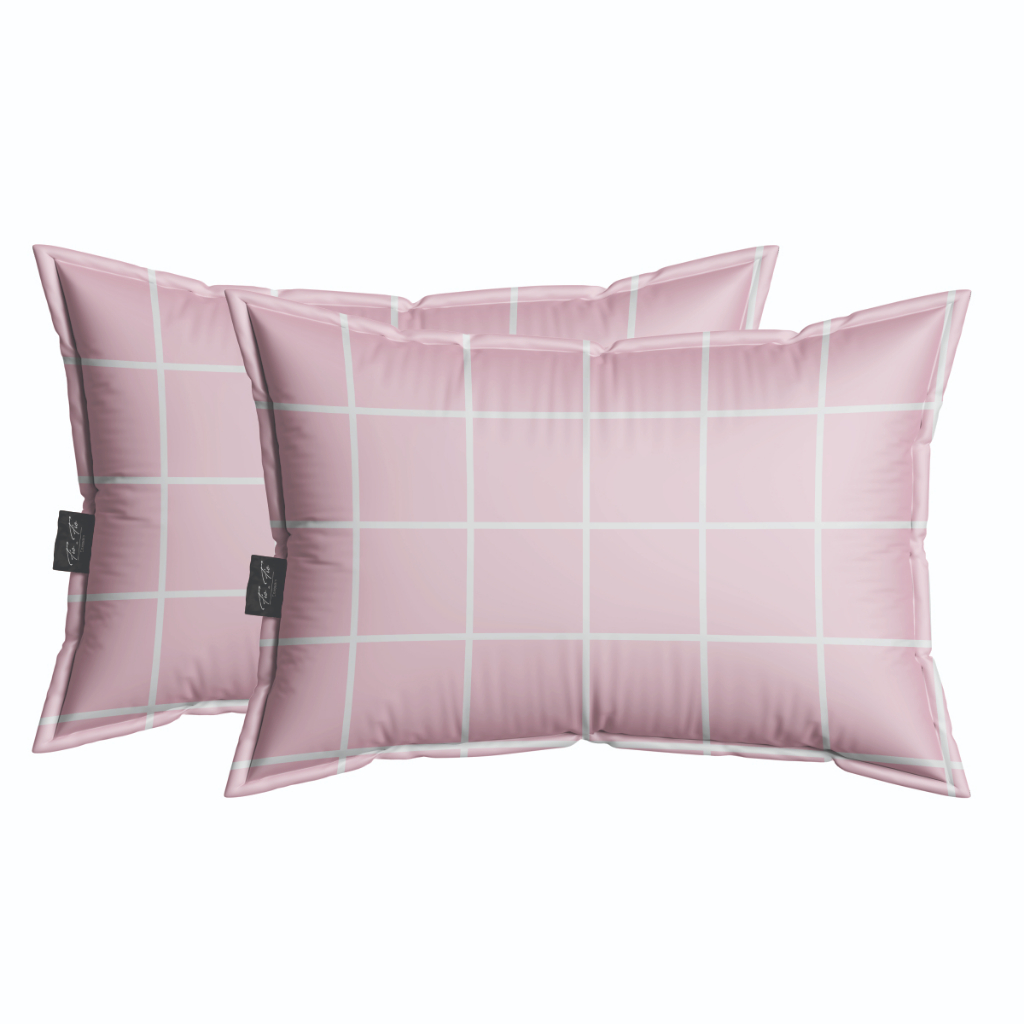 Kit 02 Fronhas Estampadas Home Collection Micropercal 200 Fios  005