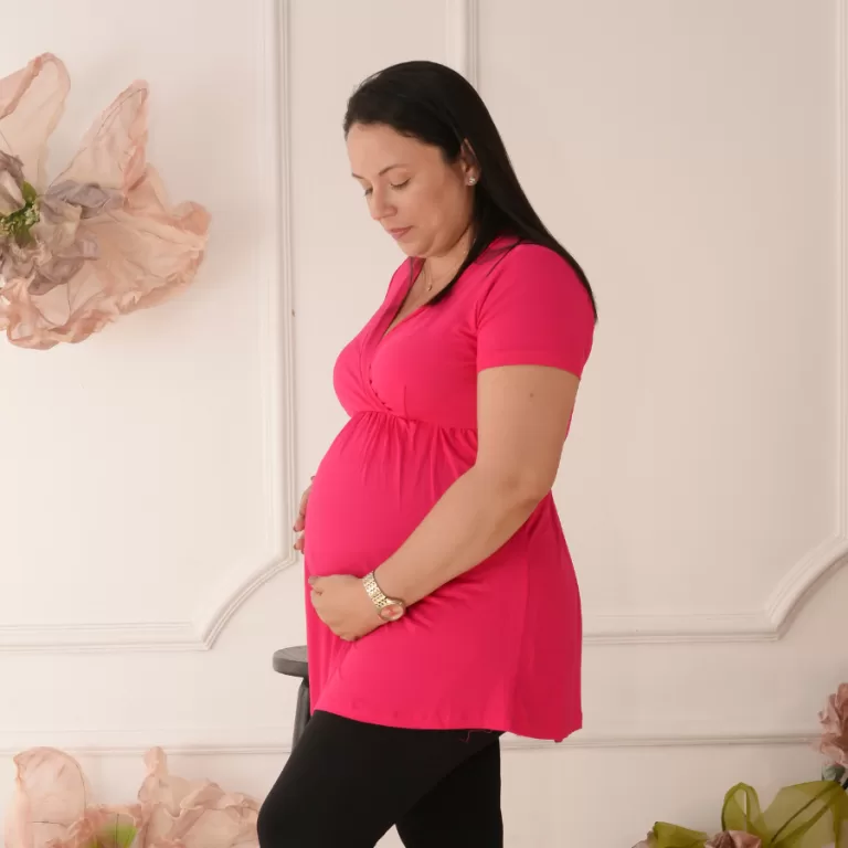 Blusa Bata Para Gestante Soltinha Roupas de Grávi