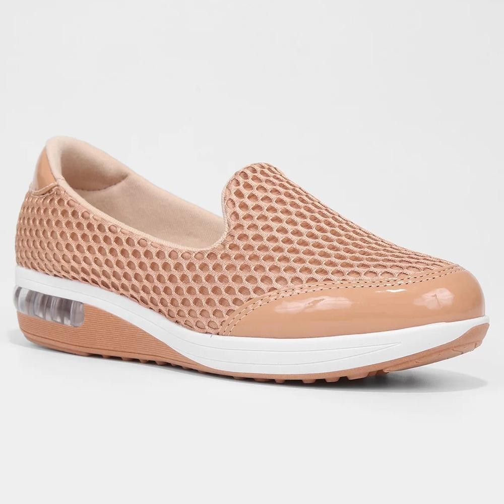 Slip On Modare Tela Sport Feminino – Nude