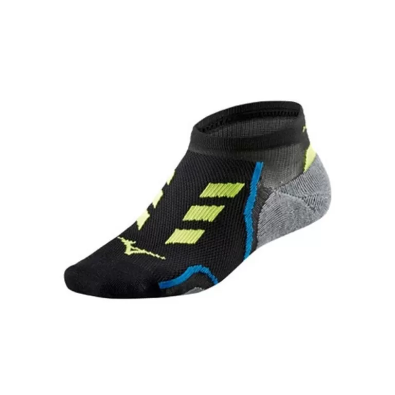 Meia Mizuno Cano Baixo Race Low – Preto e Ve