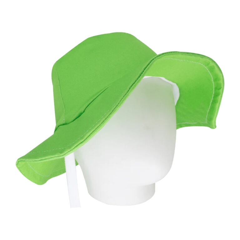 Chapéu de Praia Bebê Infantil Verde MiniBoo Prot