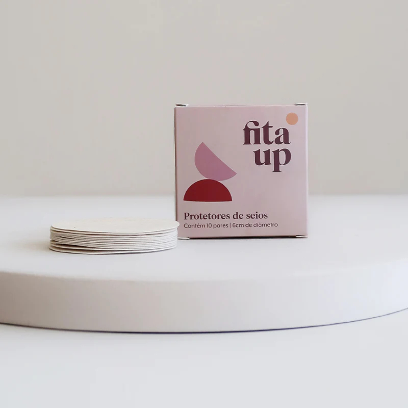 Protetor de Mamilo 10 Pares Adesivos Discreto Fita UP