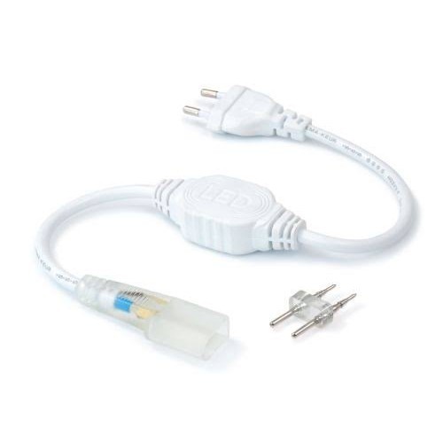 Conector Rabicho Mangueira Neon Flex Fonte IP66 Fi