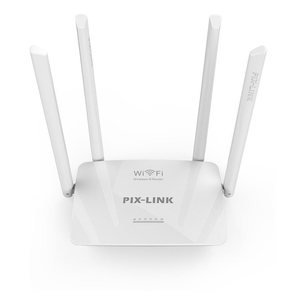 Pixlink roteador wi-fi 300mbps  roteador sem fio wifi repetidor com 4 antenas de alto ganho
