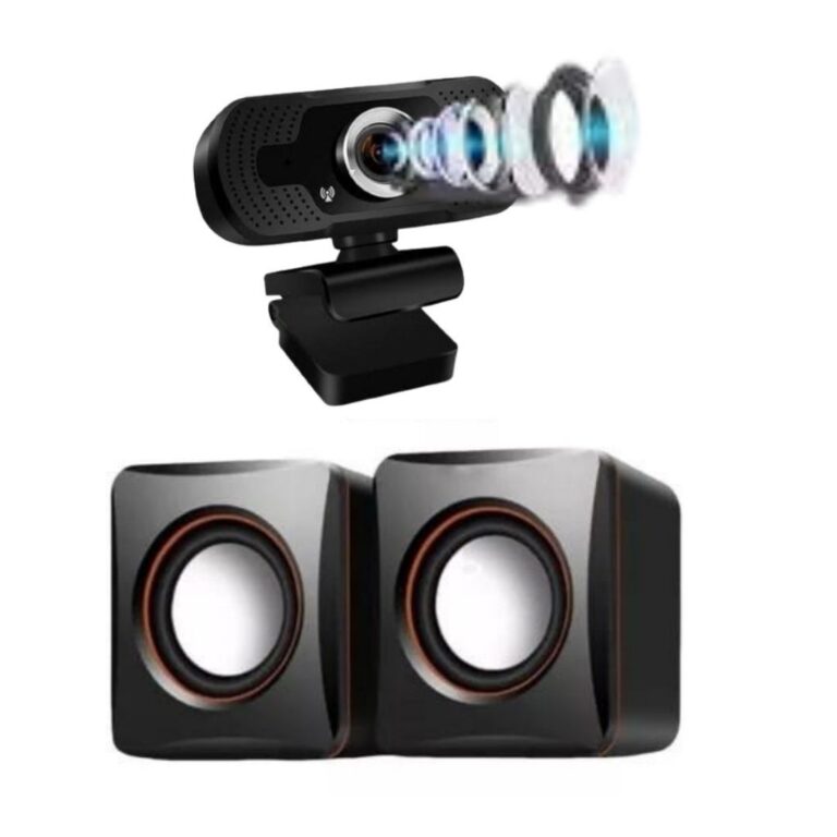 Kit Webcam Full Hd 1080p Auto Foco C/microfone + C