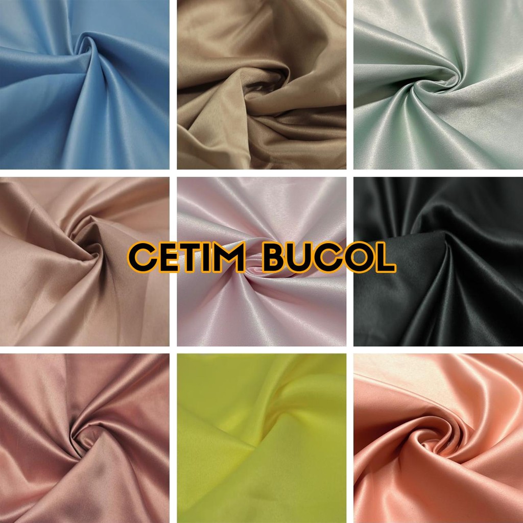 7 Metros Tecido Cetim Bucol Noivas | Cetim Estruturado Para Vestidos (7m x 1.47m)