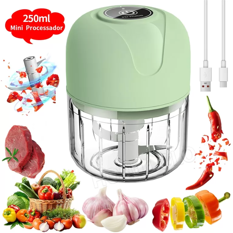 KIT1~KIT4 250ml Mini Processador Elétrico de Alim