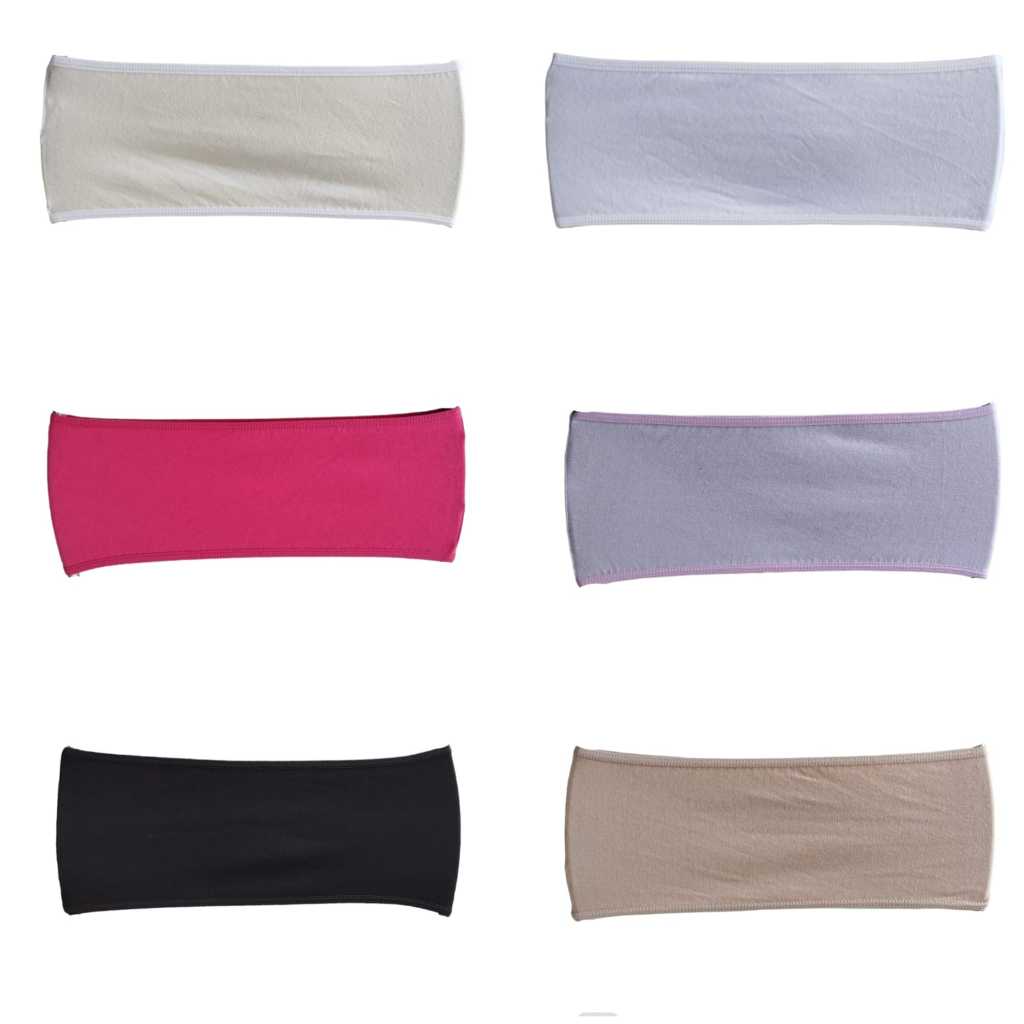 KIT 5 TOP FAIXA INFANTIL JUVENIL ALGODÃO CROPPED TOMARA QUE CAIA SEM ALÇA