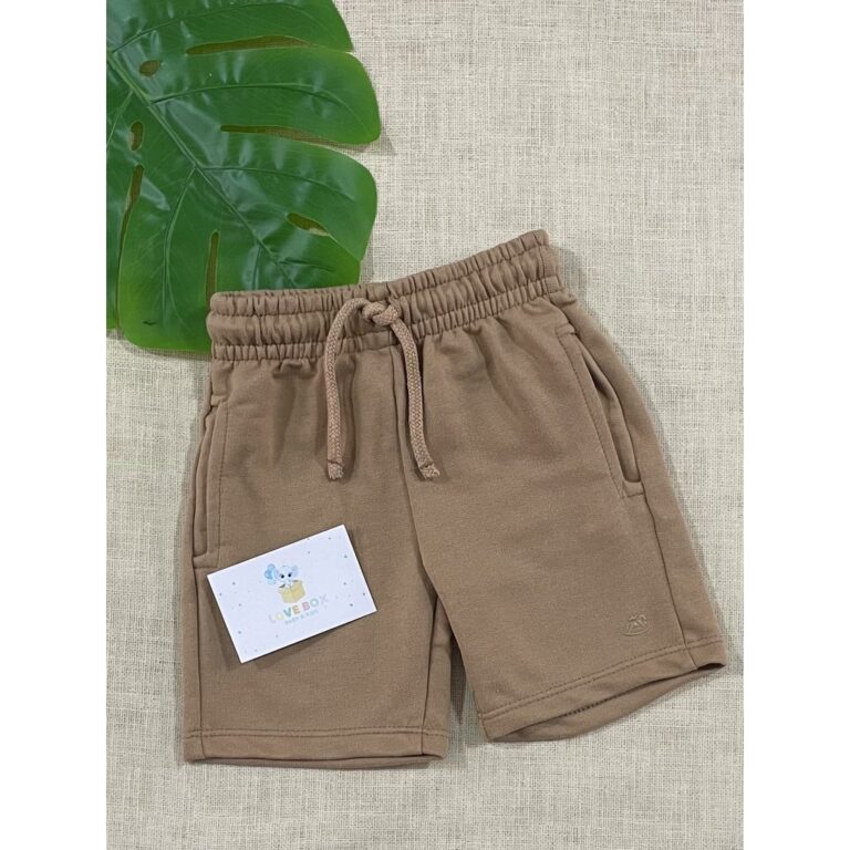Bermuda Infantil Up Baby Verão Caramelo
