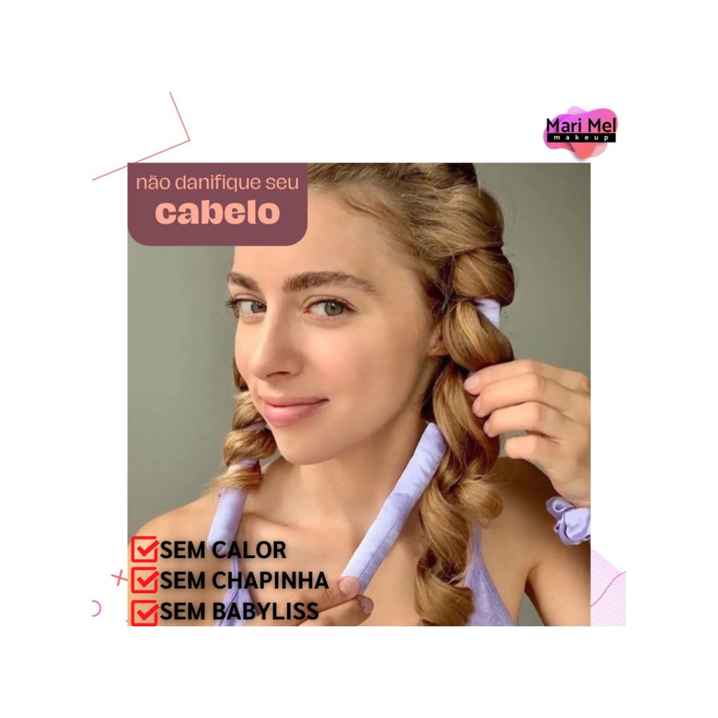 MODELADOR DE CACHOS + SCRUNCHIES