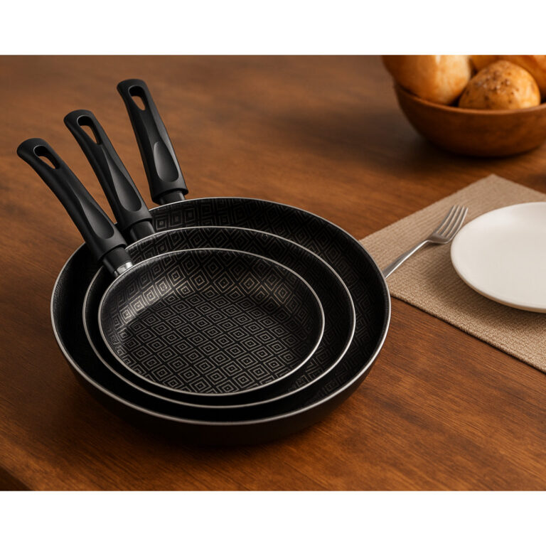 Conjunto De Frigideira Elegance Teflon 3 Peças An
