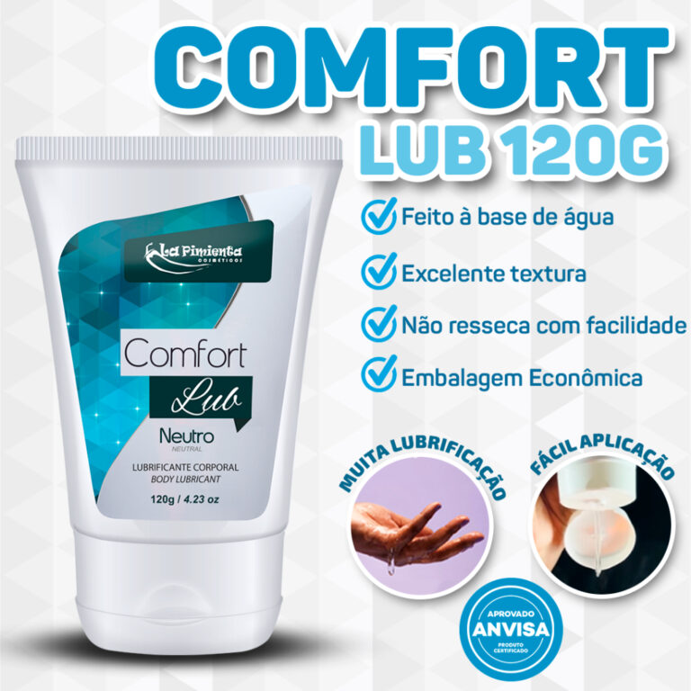 LUBRIFICANTE COMFORT 120 PARA MAIOR SENSAÇÃO DE 