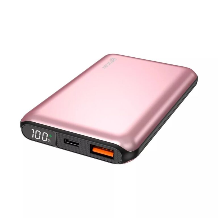 Carregador Portátil Power Bank 10.000mah Rose Gol
