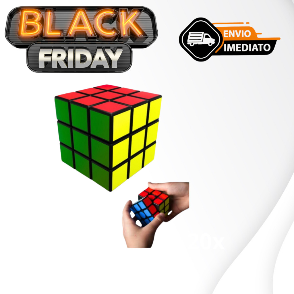 Cubo Mágico 5x5cm Brinquedo Interativo Para Crianças Adolescentes Adulto Antiestresse e Memória