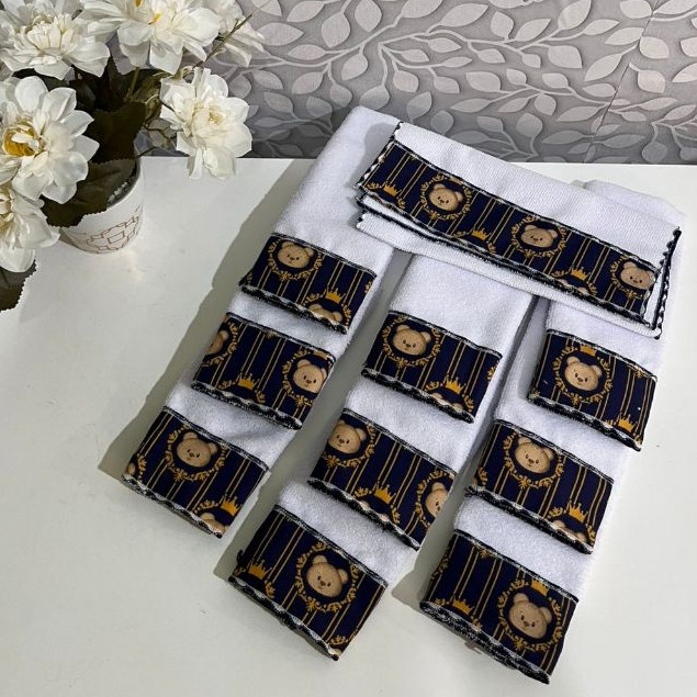 10 Toalhinhas De Enxoval Maternidade Para Bebe Omb