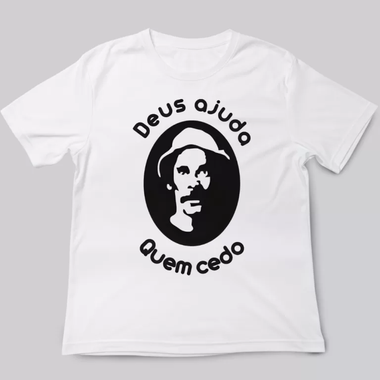 Camiseta Frases Do Seu Madruga – Deus ajuda 
