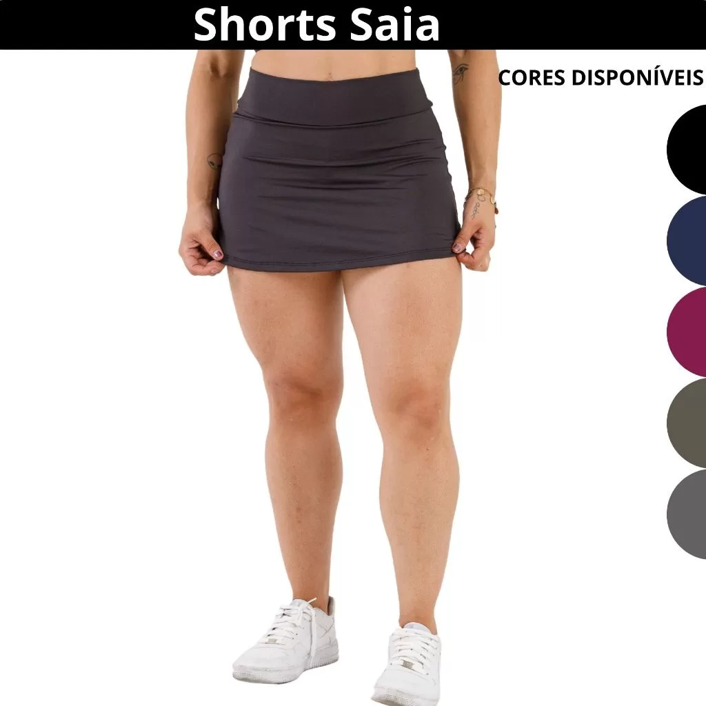 SHORT SAIA BÁSICO FITNESS 90522-C4