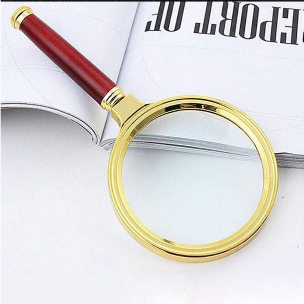 Lupa De Luxo Com Lente De Aumento Zoom