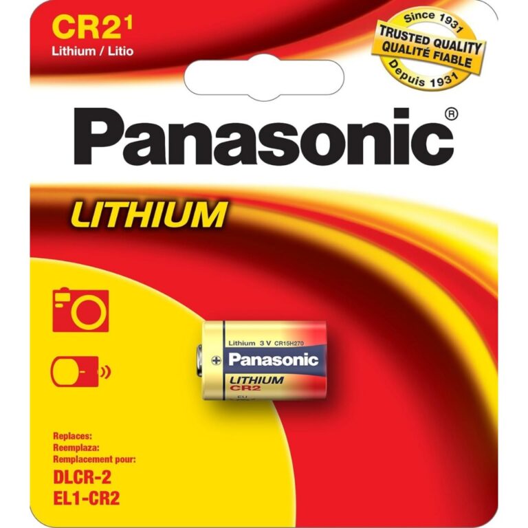 Pilha CR2 3V Panasonic Bateria Cilíndrica 1 unida