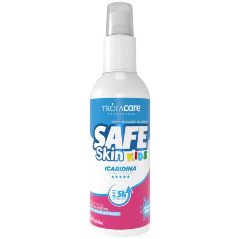 Repelente Tróia Hair Safe Skin 120ml com Icaridin