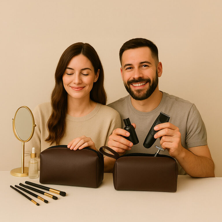 Combo Estilo Premium Duas Necessaires Para Casal C