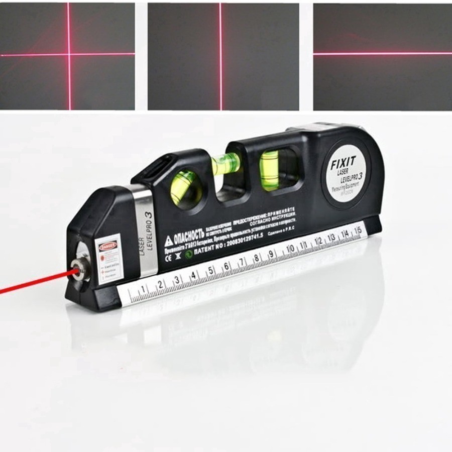 Nível Laser Trena Profissional Level Pro3 Estágios Nivelador
