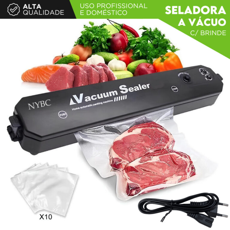 Seladora a Vácuo Doméstica  Bivolt Vedação Her