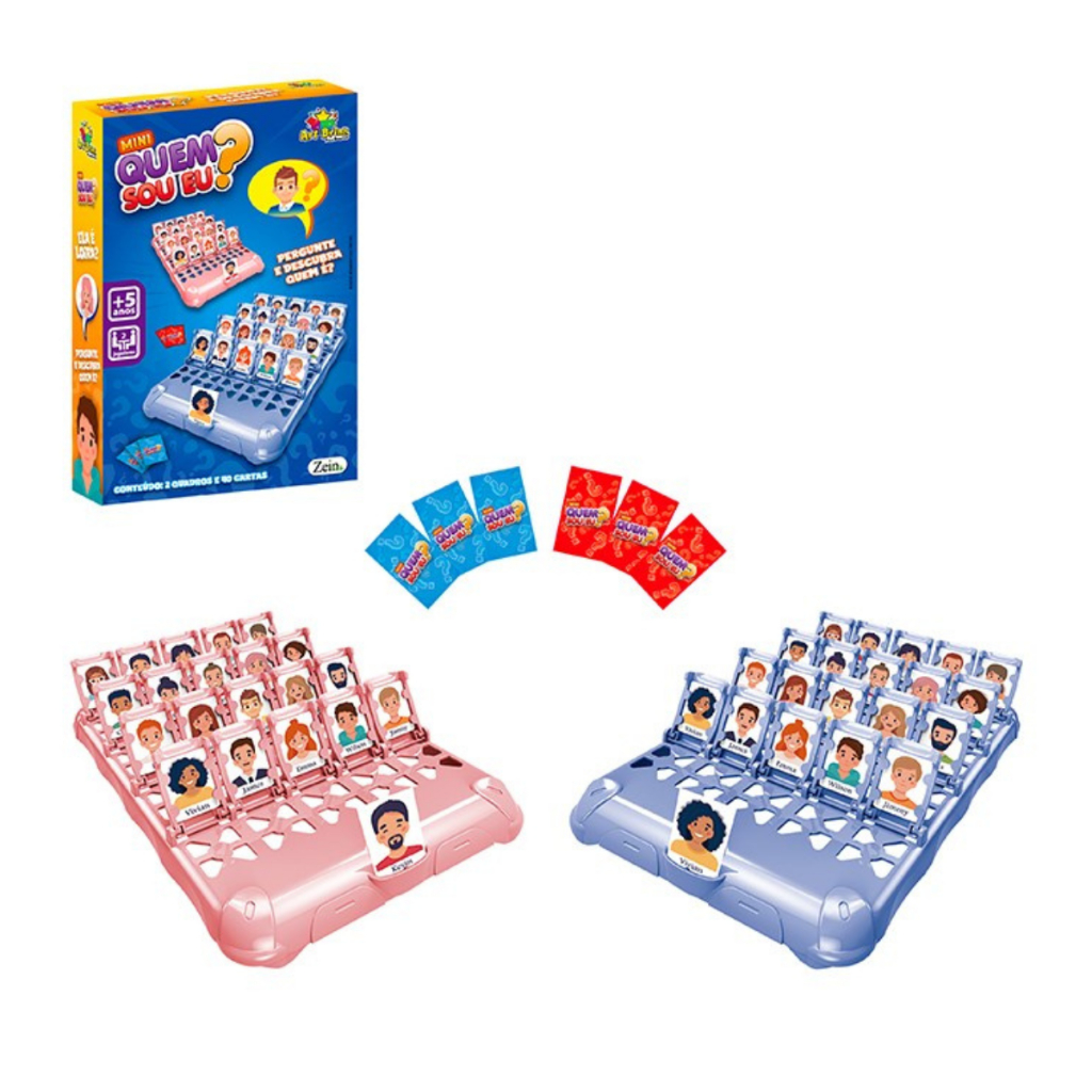 Jogo de Mesa quem sou eu  Mini Super Promoção