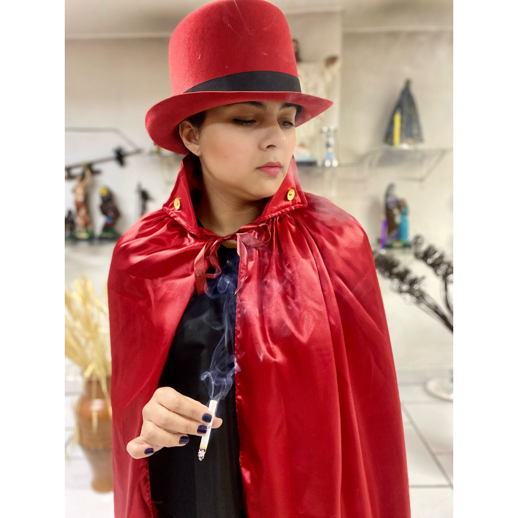 capa dupla face todas as cores gola ou capuz umbanda candomble