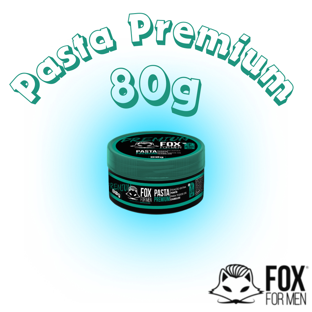 Pomada Fixadora Extra Forte Premium 80G – FOX FOR MEN