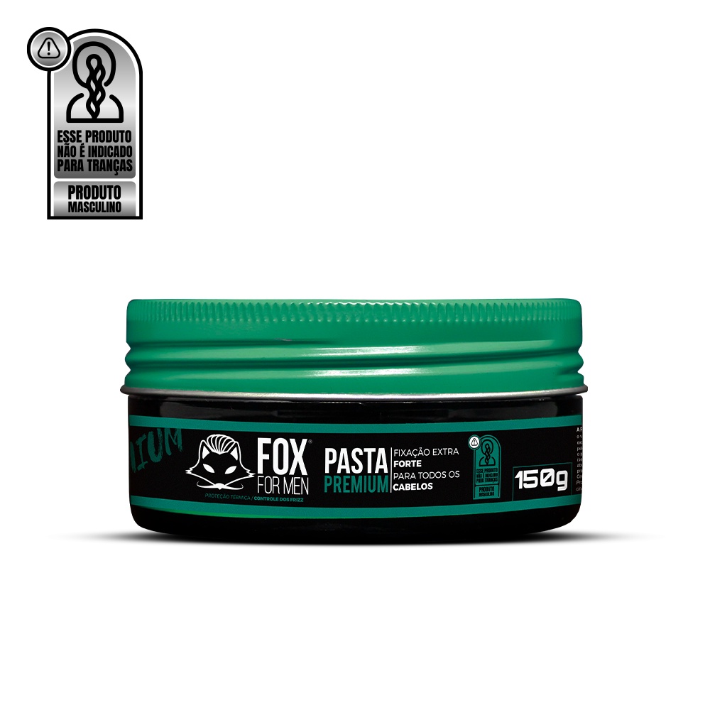 Pomada Capilar extra forte brilhosa 150G – FOX FOR MEN