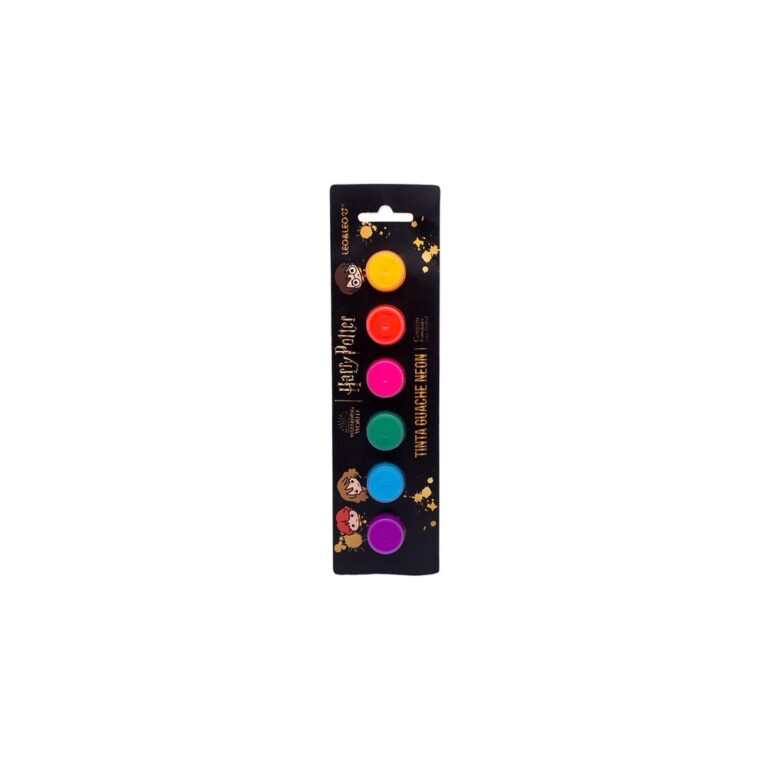 Guache Neon Harry Potter Com 6 Cores – LeoEL