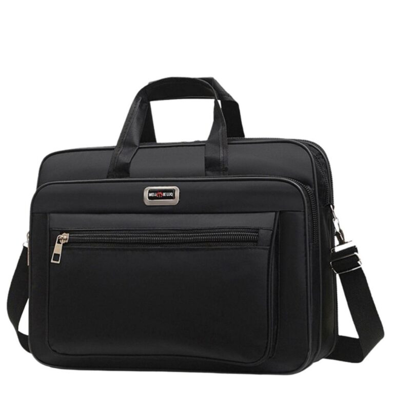 Bolsa Pasta Notebook Grande Nylon Masculino Maleta