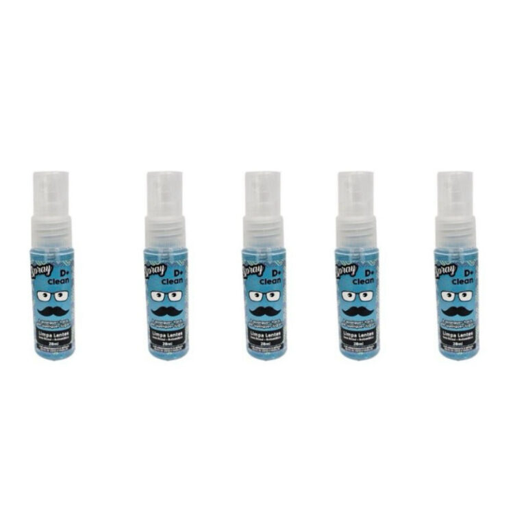 kit 5 Limpa Lentes Óculos Telas Celular com 5 uni