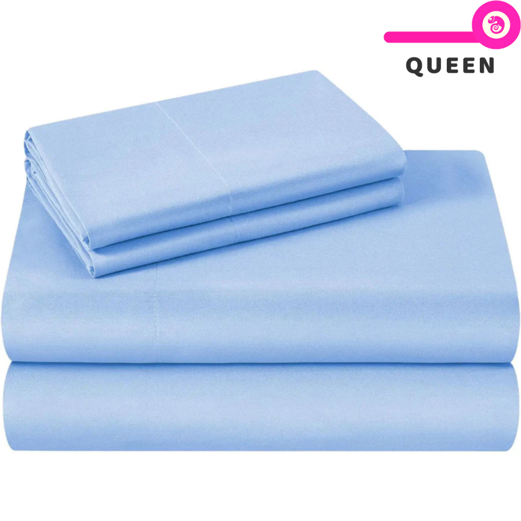 Lençol Casal Queen Avulso Sem Elástico Percal 200 Fios Muitas Cores Lindas