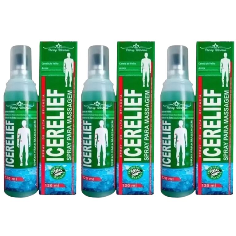 Kit 3x Spray Para Massagem Icerelief com Arnica 12