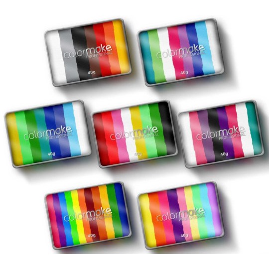 bloco Duo Colormake de 40gr Maquiagem artistica Ha
