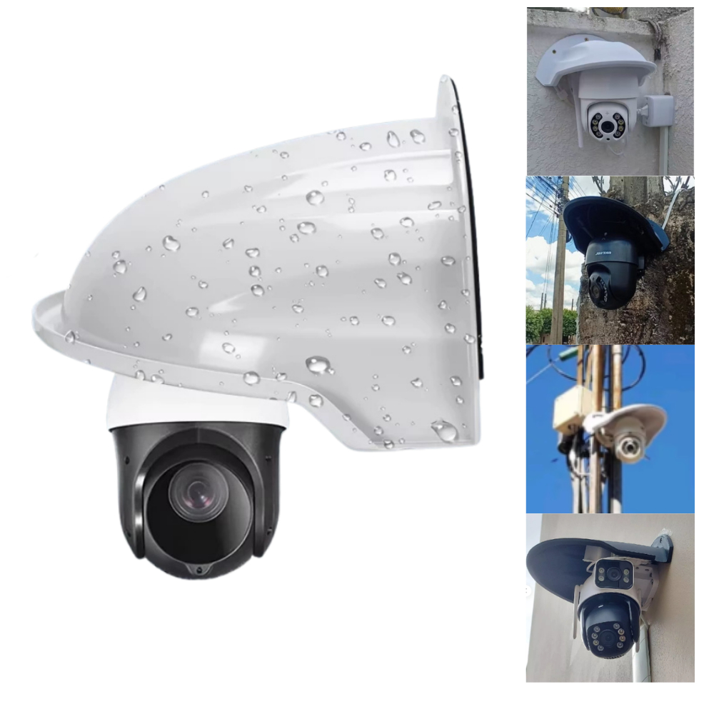 Capa Protetor Câmera Segurança Shield Dome Capa Proteção Chuva