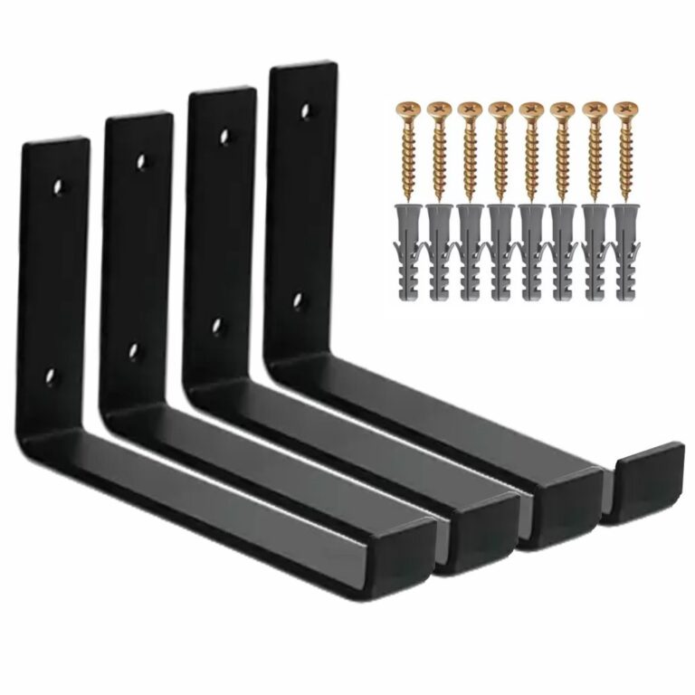 Kit 4 Peças Mão Francesa Invertida 20cm Ferro Re