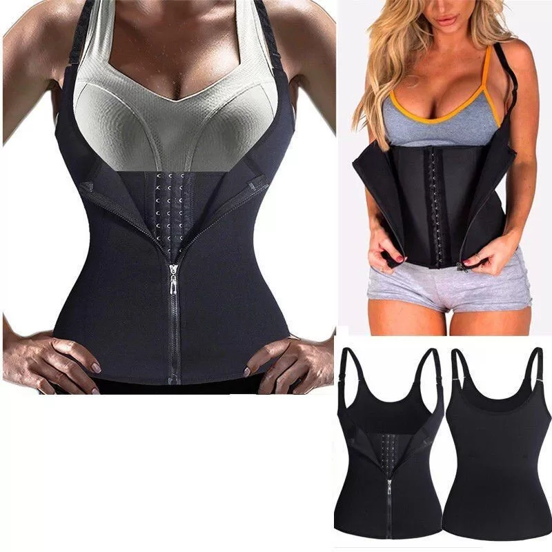 Blusa Regata Emagrecedoras Funciona Colete Abdominal