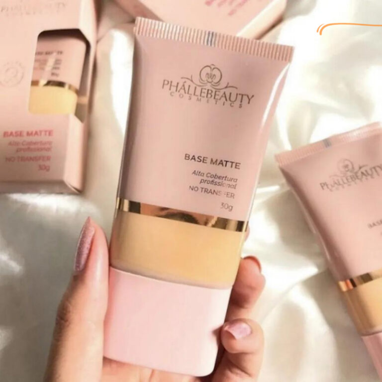 Base Maquiagem Alta Cobertura Phallebeauty Longa d