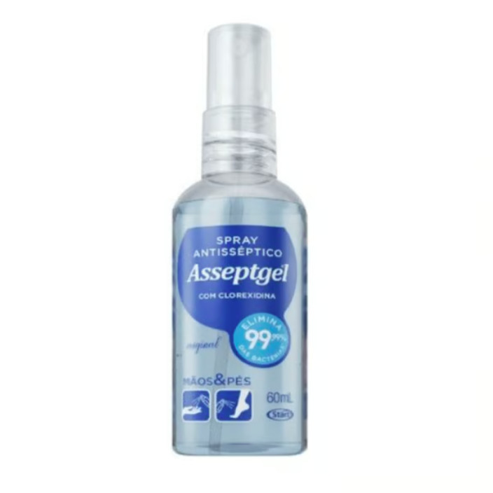 SPRAY ANTISSEPTICO ASSEPTGEL CLOREXIDINA ORIGINAL 