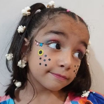 Maquiagem junina, adesivo de festa Junina, festa n